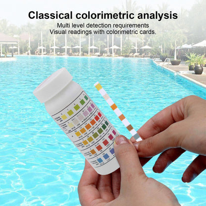 Pool Test Strips Durable Quick Portable Easy to Operate Pa Test Strips for Aquariums V1294-YM0523-3111210322211