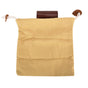 Leather Canvas Foraging Pouch Belt Fruit Picking Bag for Camping Fruit CollectingKhaki V1294-YM0523-3111210325512