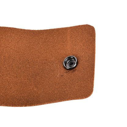 Leather Canvas Foraging Pouch Belt Fruit Picking Bag for Camping Fruit CollectingKhaki V1294-YM0523-3111210325512