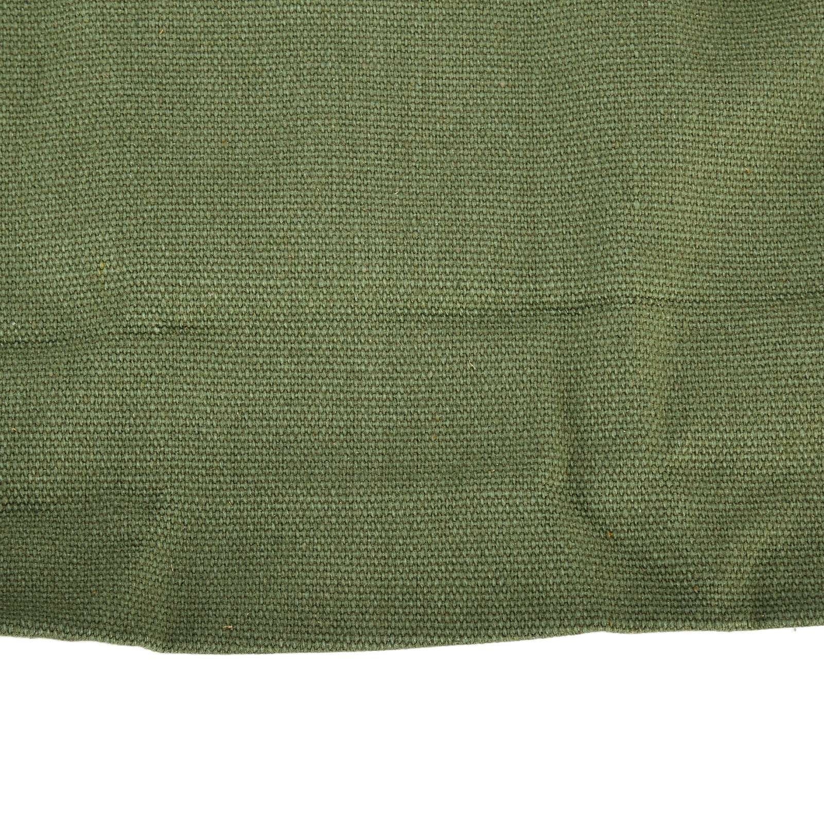 Leather Canvas Foraging Pouch Belt Fruit Picking Bag for Camping Fruit CollectingArmy Green V1294-YM0523-3111210325513