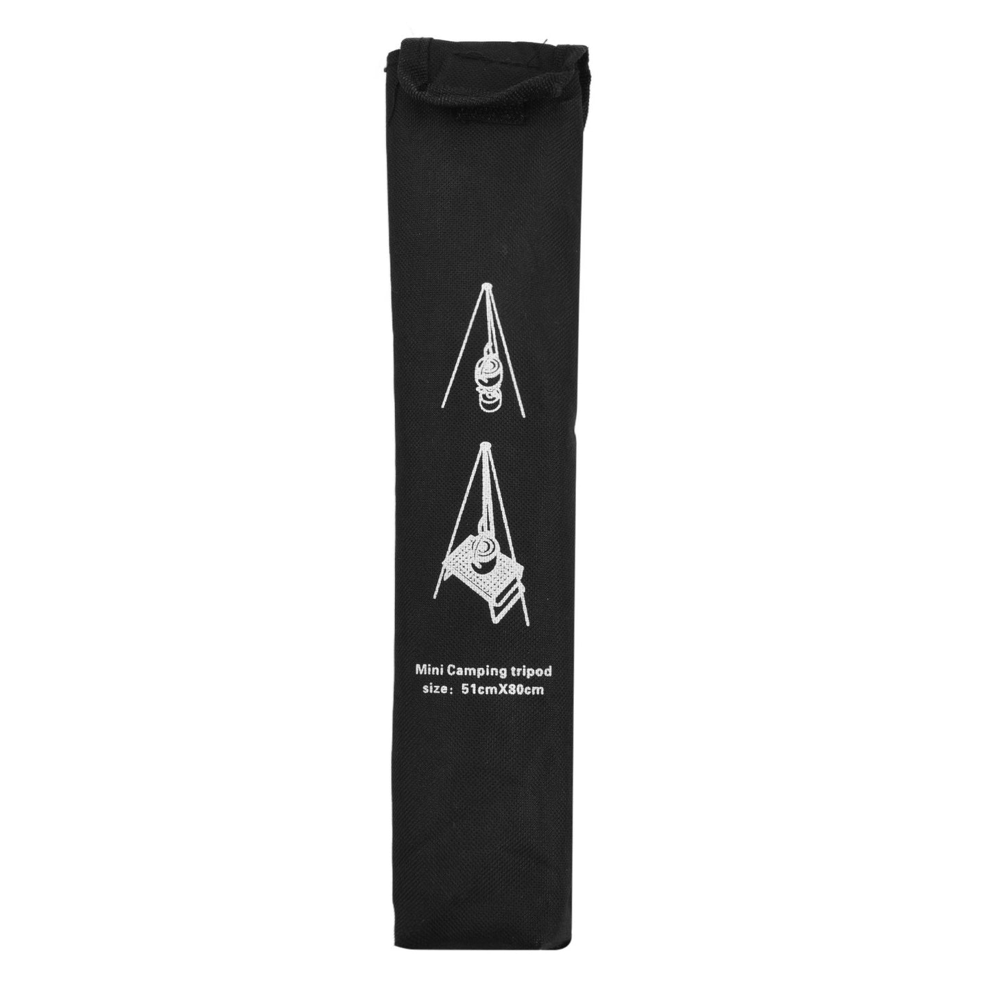4 Section Campfire Tripod Portable Aluminum Alloy Hanging Pot Tripod for Outdoor V1294-YM0523-3111210336011