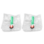 2Pcs 20L Folding Water Bucket PVC Portable Transparent Water Container with Spigot for Camping Hiking V1294-YM0523-3111210337211