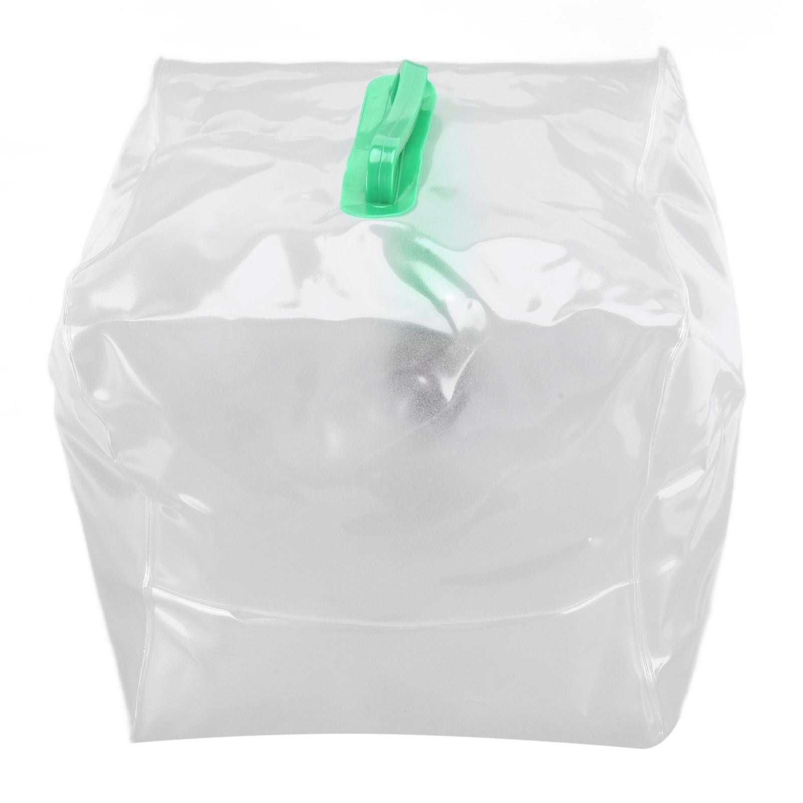2Pcs 20L Folding Water Bucket PVC Portable Transparent Water Container with Spigot for Camping Hiking V1294-YM0523-3111210337211
