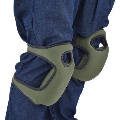 Gardening Knee Pads Green Portable Garden Knee Protector for Outdoor Woodworking V1294-YM0523-3111210340811