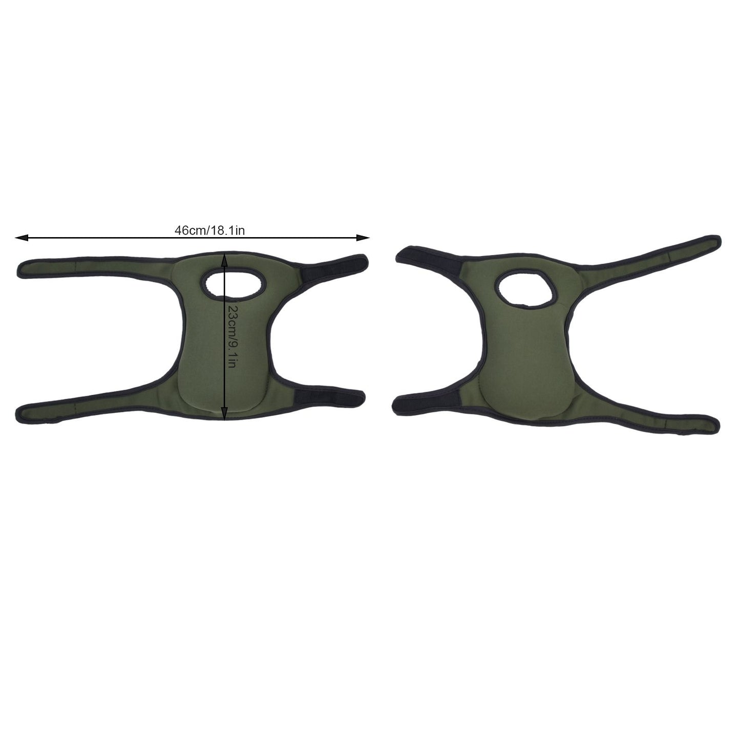 Gardening Knee Pads Green Portable Garden Knee Protector for Outdoor Woodworking V1294-YM0523-3111210340811