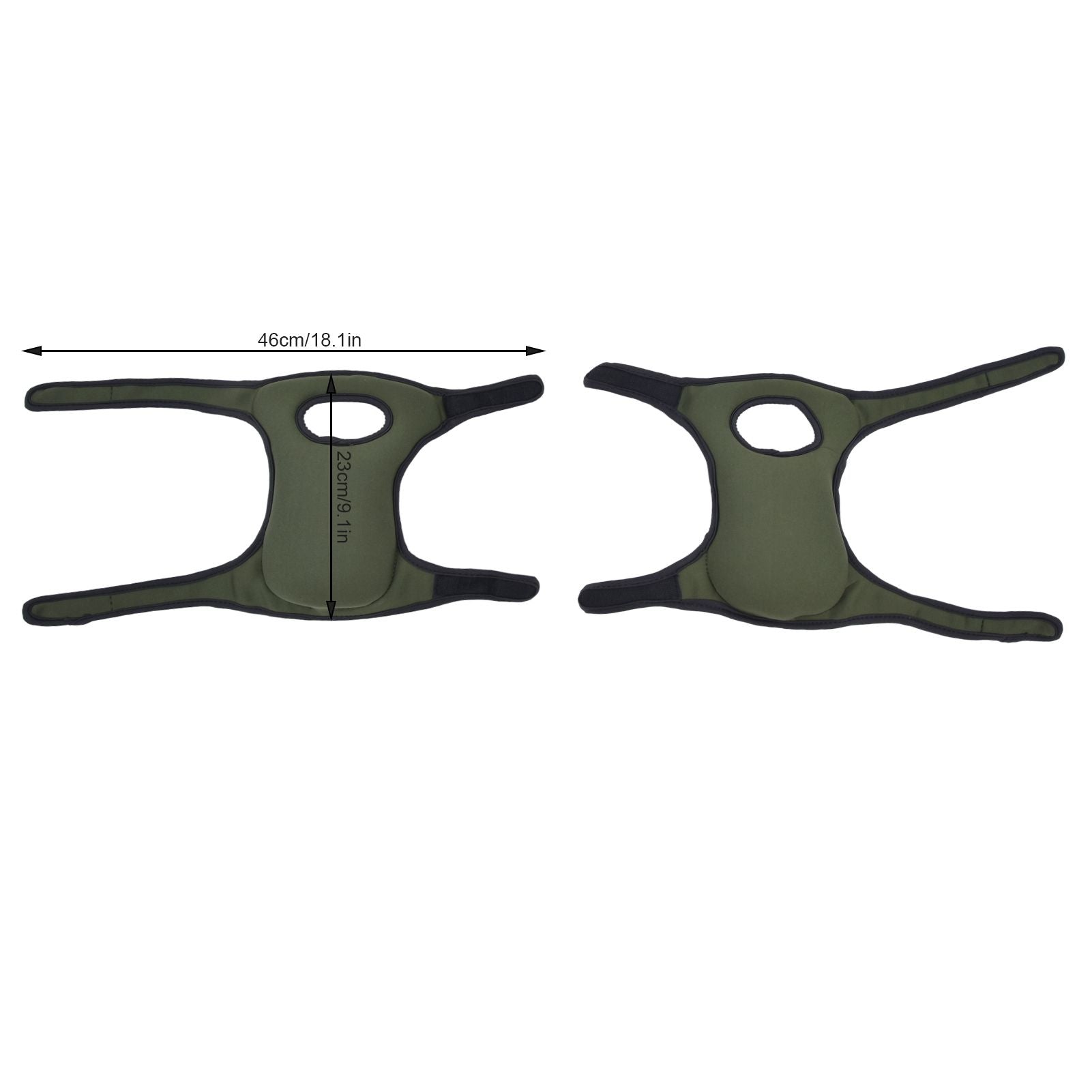 Gardening Knee Pads Green Portable Garden Knee Protector for Outdoor Woodworking V1294-YM0523-3111210340811