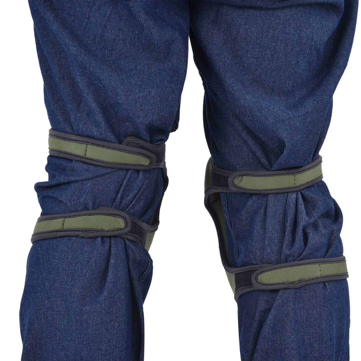 Gardening Knee Pads Green Portable Garden Knee Protector for Outdoor Woodworking V1294-YM0523-3111210340811