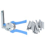 Hog Ring Pliers Kit Semi Automatic Convenient M Nail Pliers for Chicken Cage Pigeon Cage Rabbit Cage Fox Cage V1294-YM0523-3111210355111