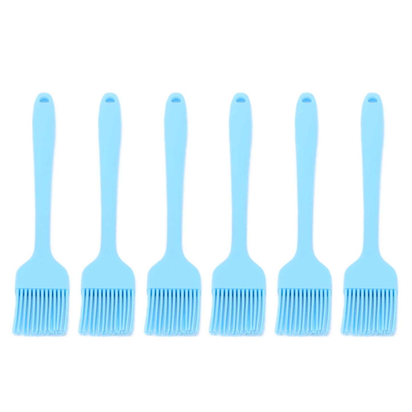 6 Pcs Cooking Brush Silicone Basting Pastry Brushes for BBQ Grill Baking Kitchen Cooking V1294-YM0523-3111210356111