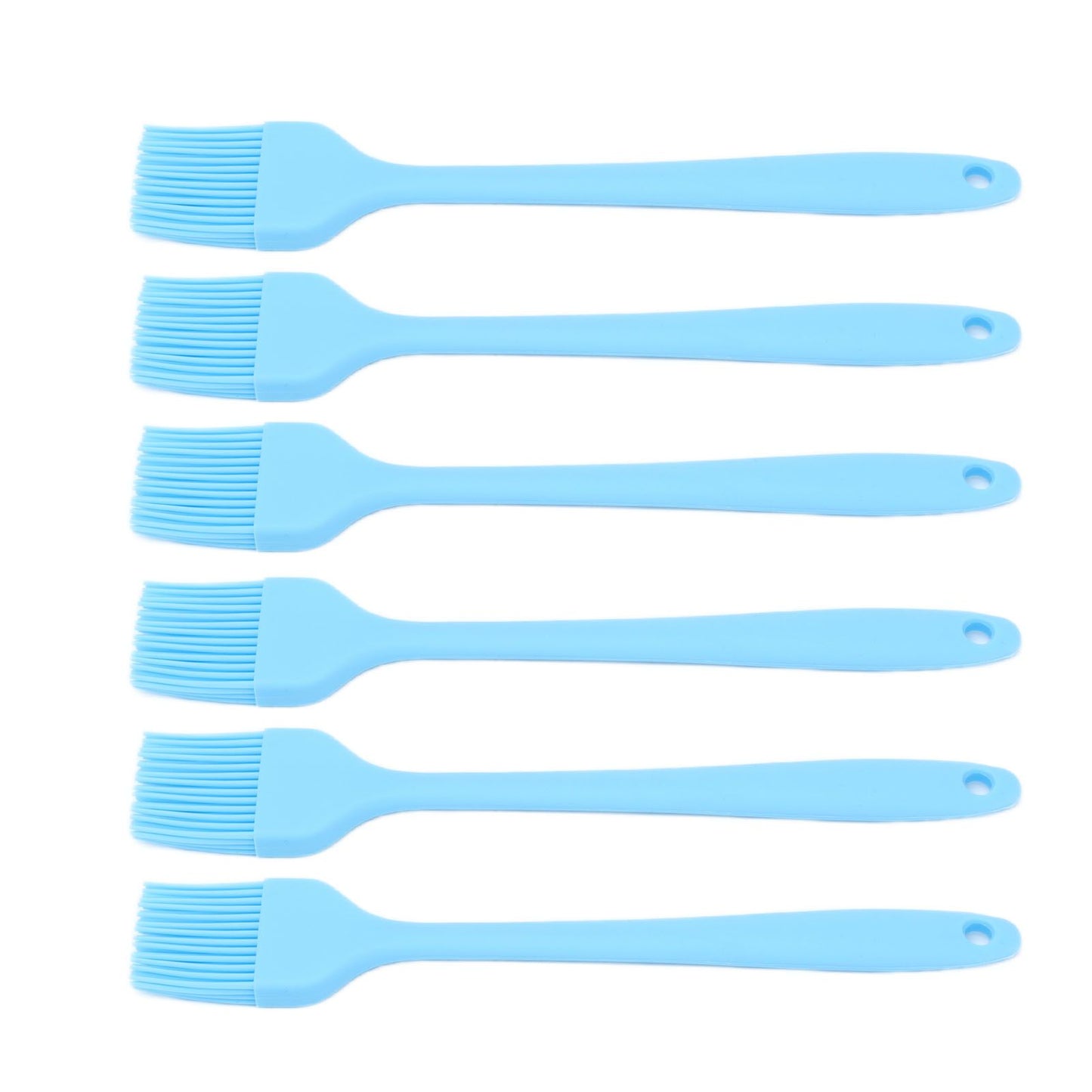 6 Pcs Cooking Brush Silicone Basting Pastry Brushes for BBQ Grill Baking Kitchen Cooking V1294-YM0523-3111210356111