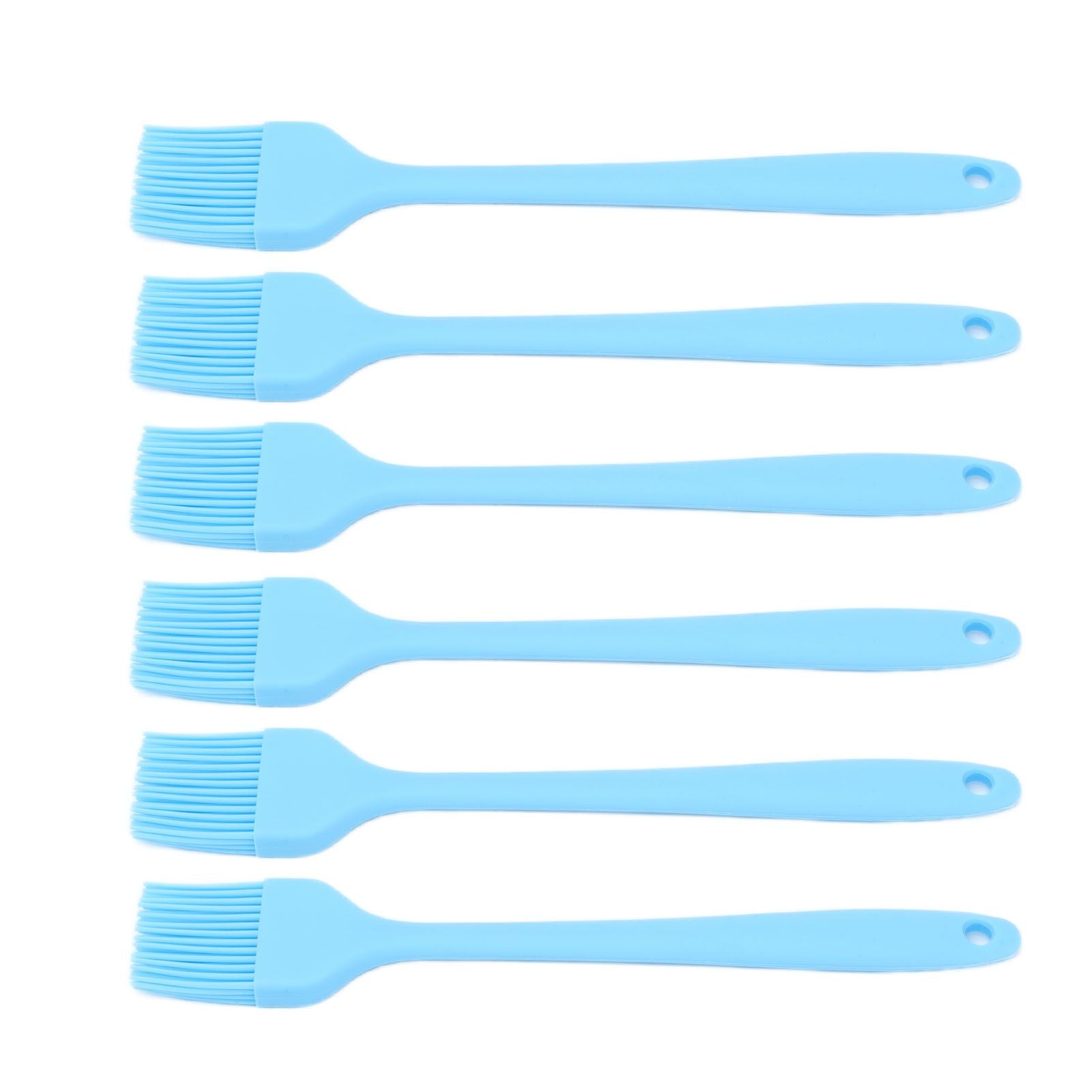 6 Pcs Cooking Brush Silicone Basting Pastry Brushes for BBQ Grill Baking Kitchen Cooking V1294-YM0523-3111210356111