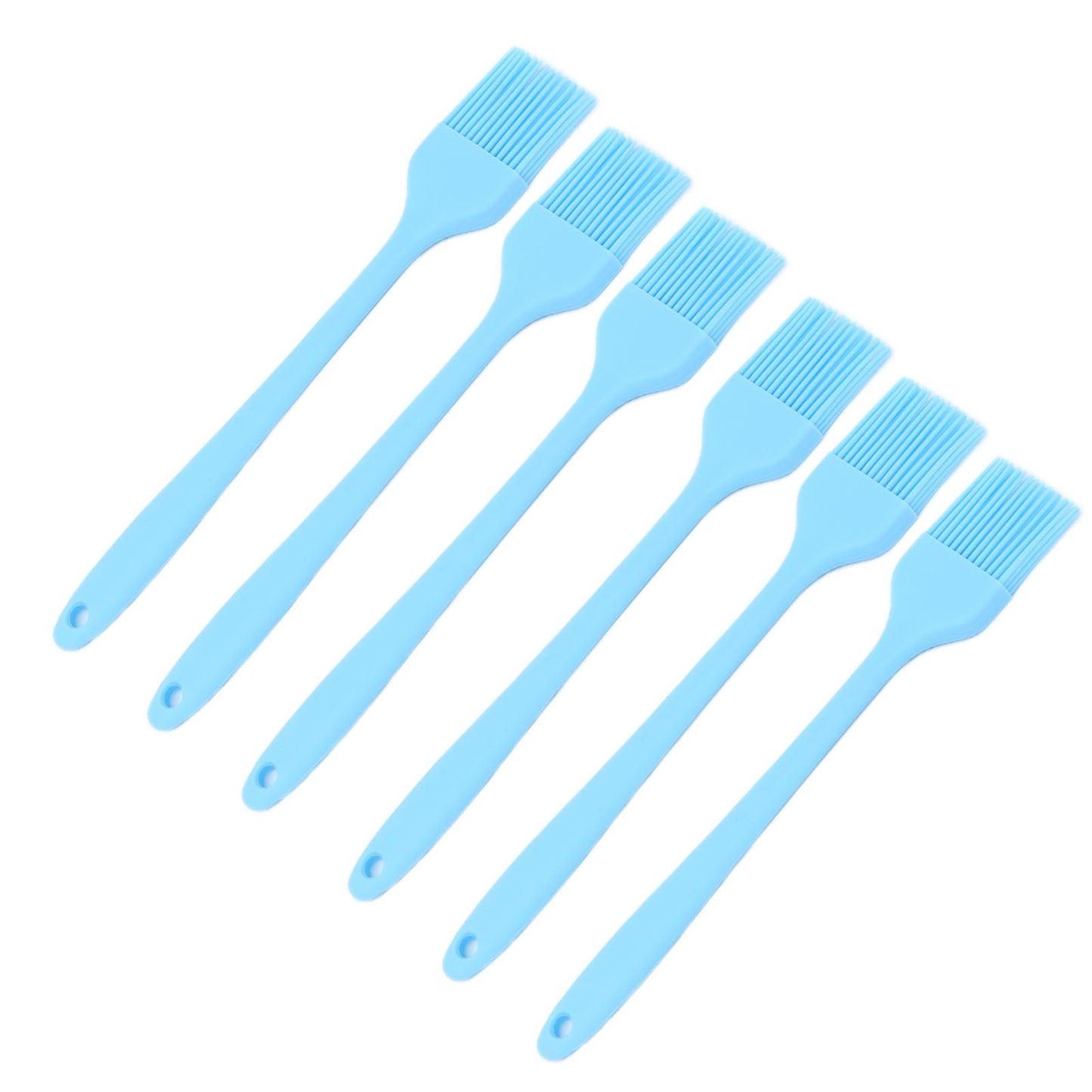 6 Pcs Cooking Brush Silicone Basting Pastry Brushes for BBQ Grill Baking Kitchen Cooking V1294-YM0523-3111210356111