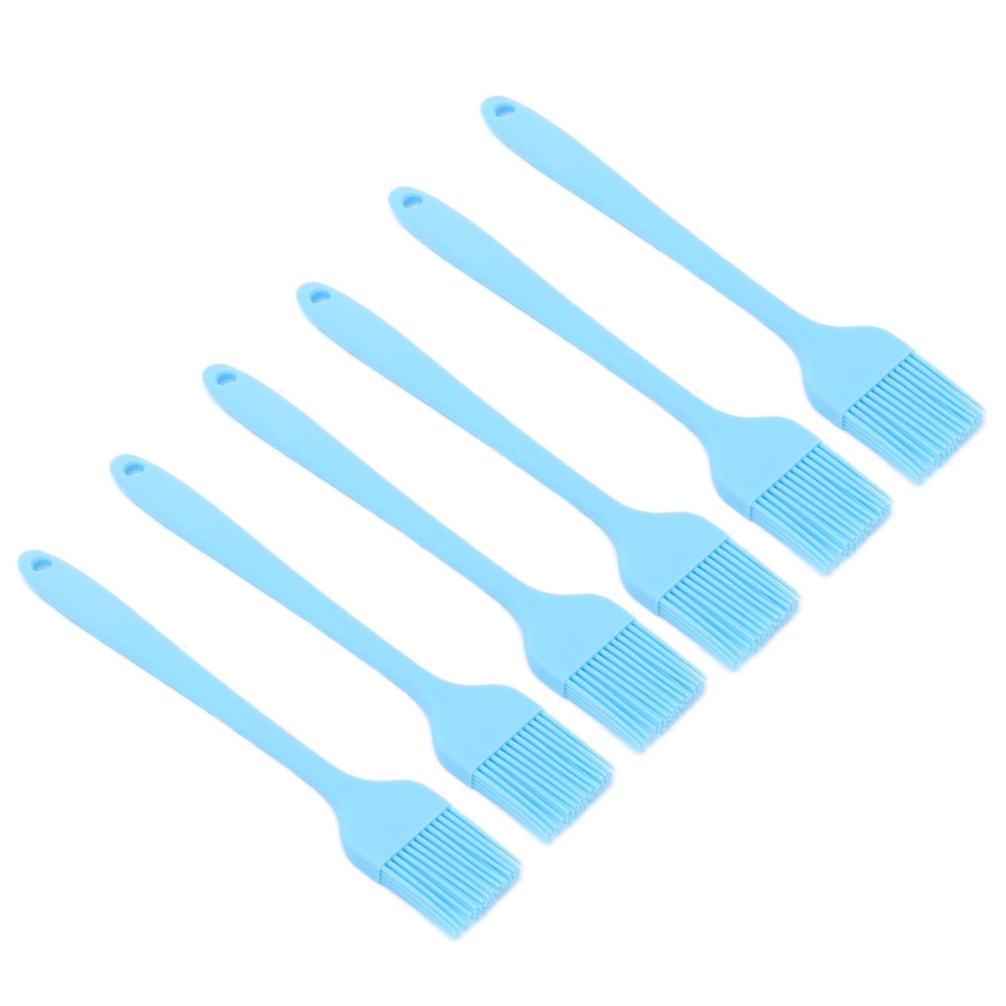 6 Pcs Cooking Brush Silicone Basting Pastry Brushes for BBQ Grill Baking Kitchen Cooking V1294-YM0523-3111210356111
