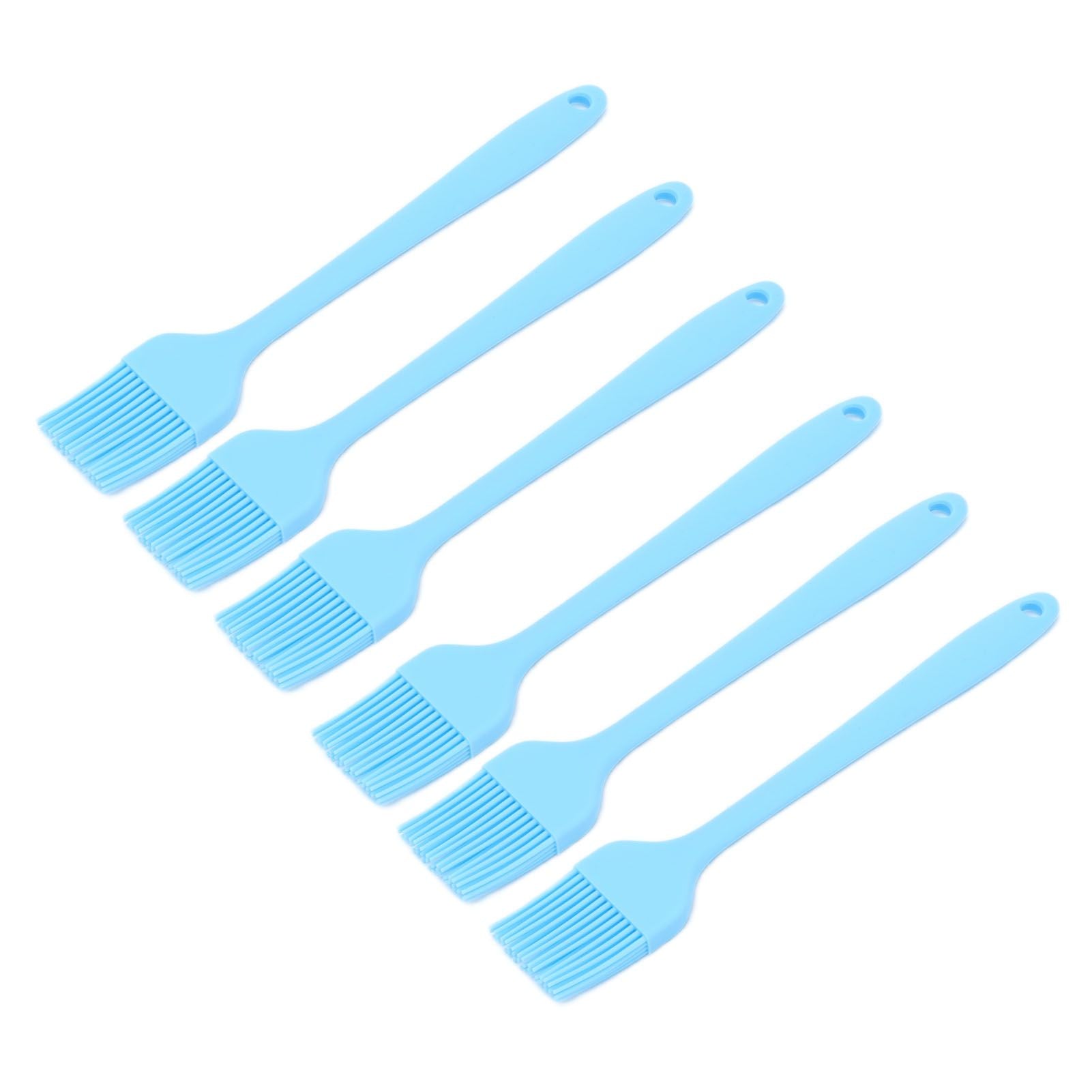 6 Pcs Cooking Brush Silicone Basting Pastry Brushes for BBQ Grill Baking Kitchen Cooking V1294-YM0523-3111210356111