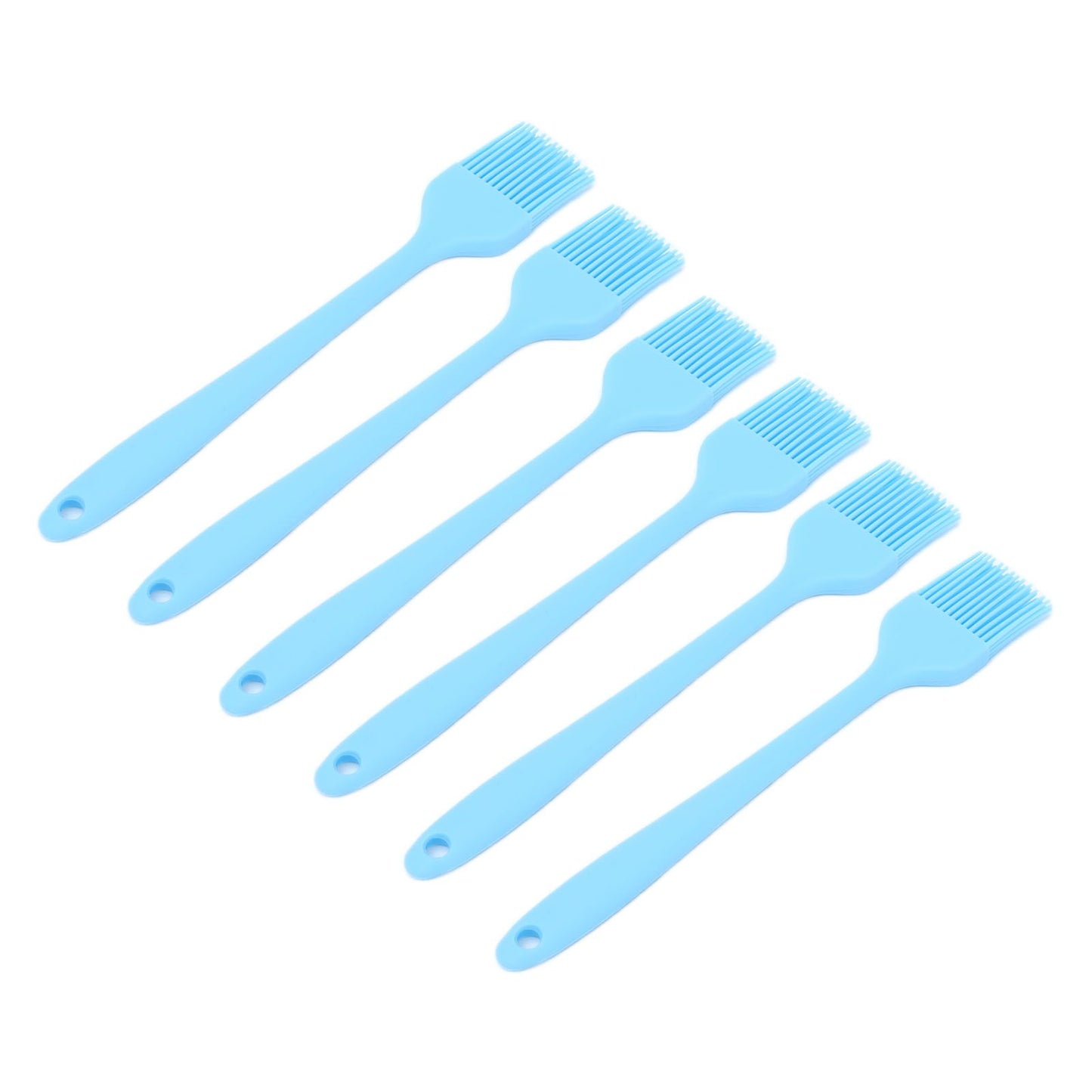 6 Pcs Cooking Brush Silicone Basting Pastry Brushes for BBQ Grill Baking Kitchen Cooking V1294-YM0523-3111210356111
