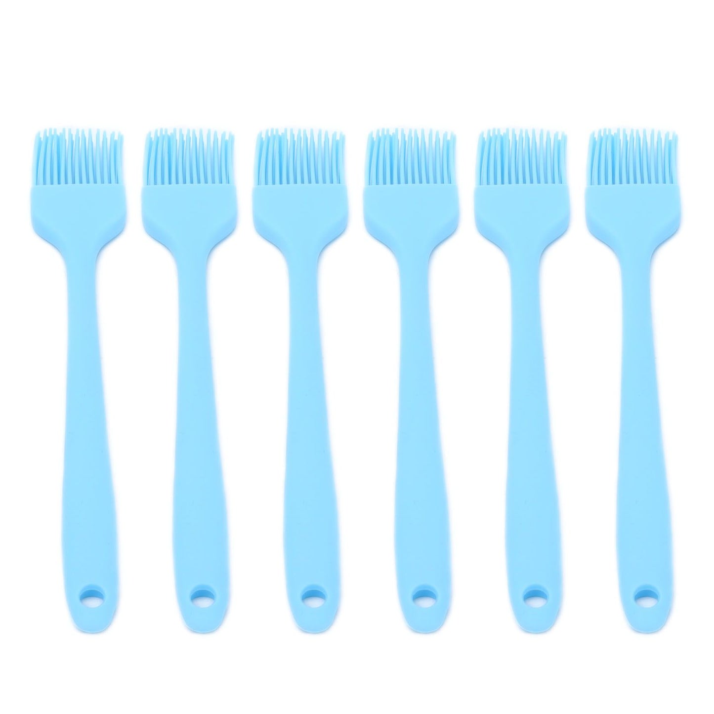 6 Pcs Cooking Brush Silicone Basting Pastry Brushes for BBQ Grill Baking Kitchen Cooking V1294-YM0523-3111210356111