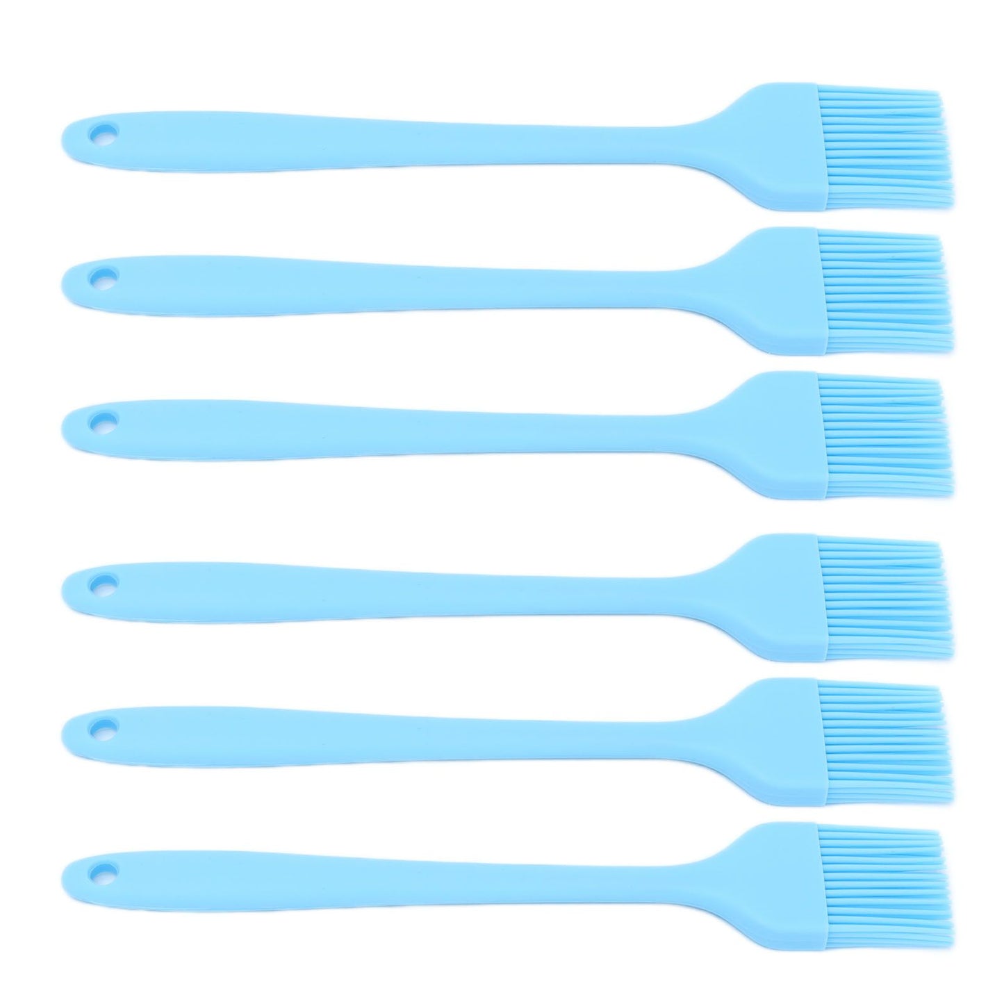 6 Pcs Cooking Brush Silicone Basting Pastry Brushes for BBQ Grill Baking Kitchen Cooking V1294-YM0523-3111210356111