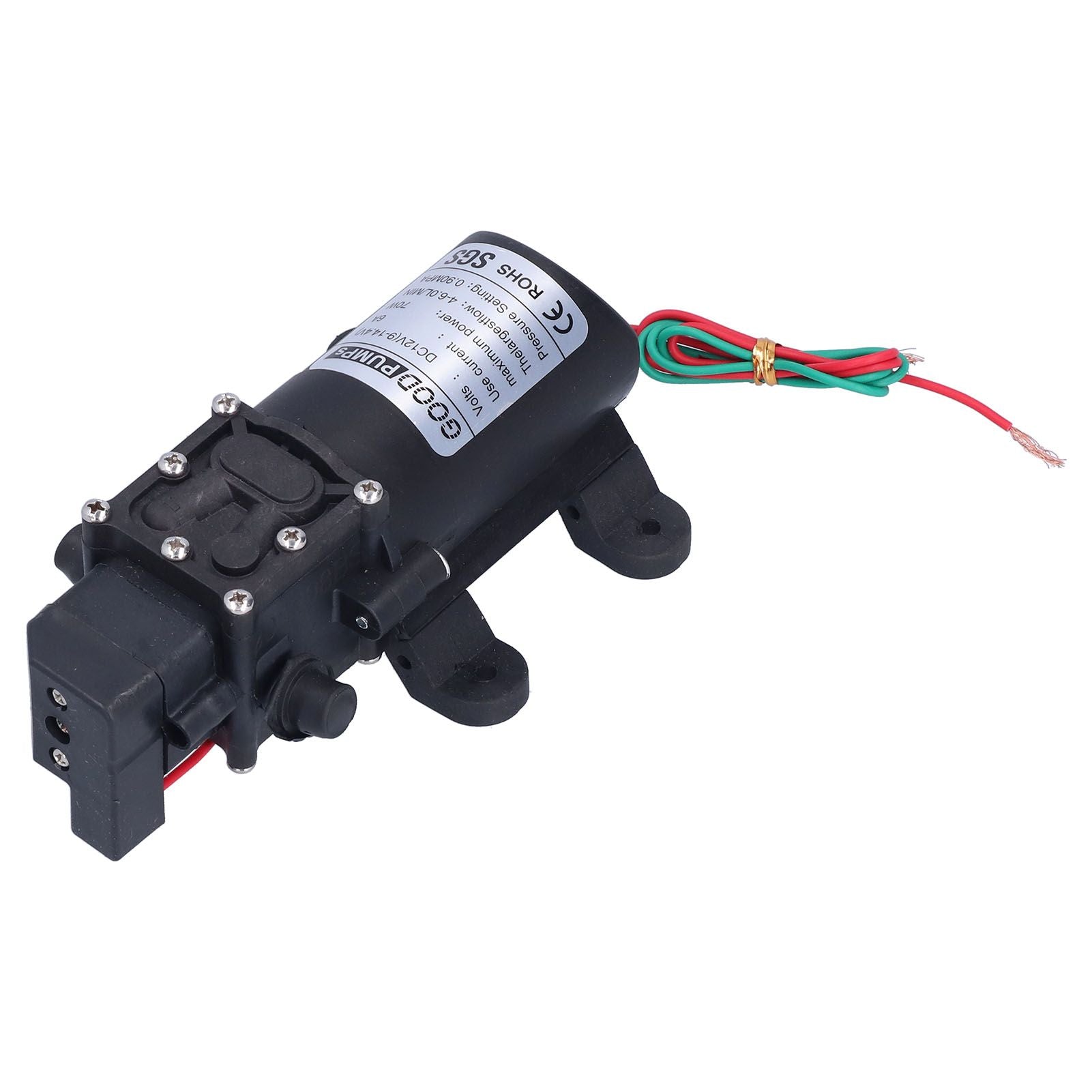 3308 Diaphragm Pump Self Priming Spray Pump for Garden Irrigation Car Washing 12V 70W V1294-YM0523-3111210356911