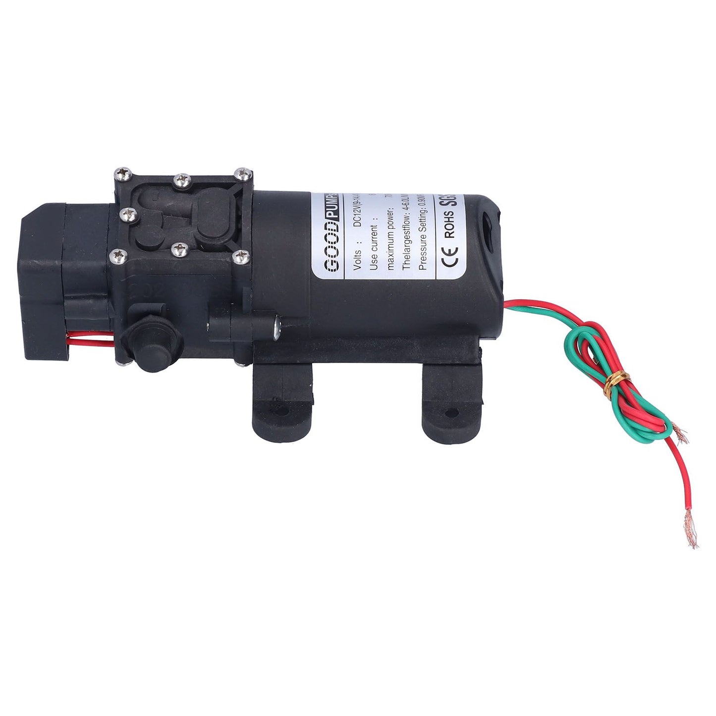 3308 Diaphragm Pump Self Priming Spray Pump for Garden Irrigation Car Washing 12V 70W V1294-YM0523-3111210356911