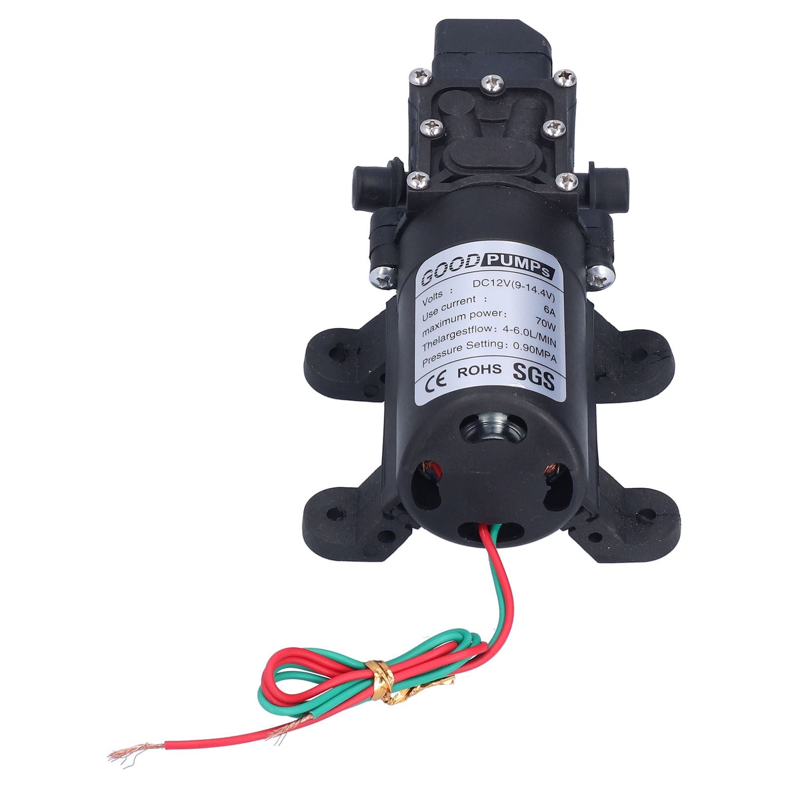 3308 Diaphragm Pump Self Priming Spray Pump for Garden Irrigation Car Washing 12V 70W V1294-YM0523-3111210356911