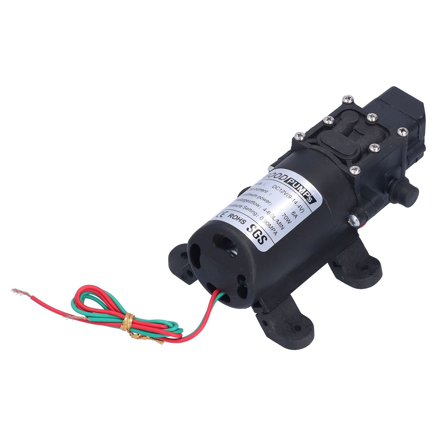3308 Diaphragm Pump Self Priming Spray Pump for Garden Irrigation Car Washing 12V 70W V1294-YM0523-3111210356911