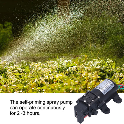 3308 Diaphragm Pump Self Priming Spray Pump for Garden Irrigation Car Washing 12V 70W V1294-YM0523-3111210356911