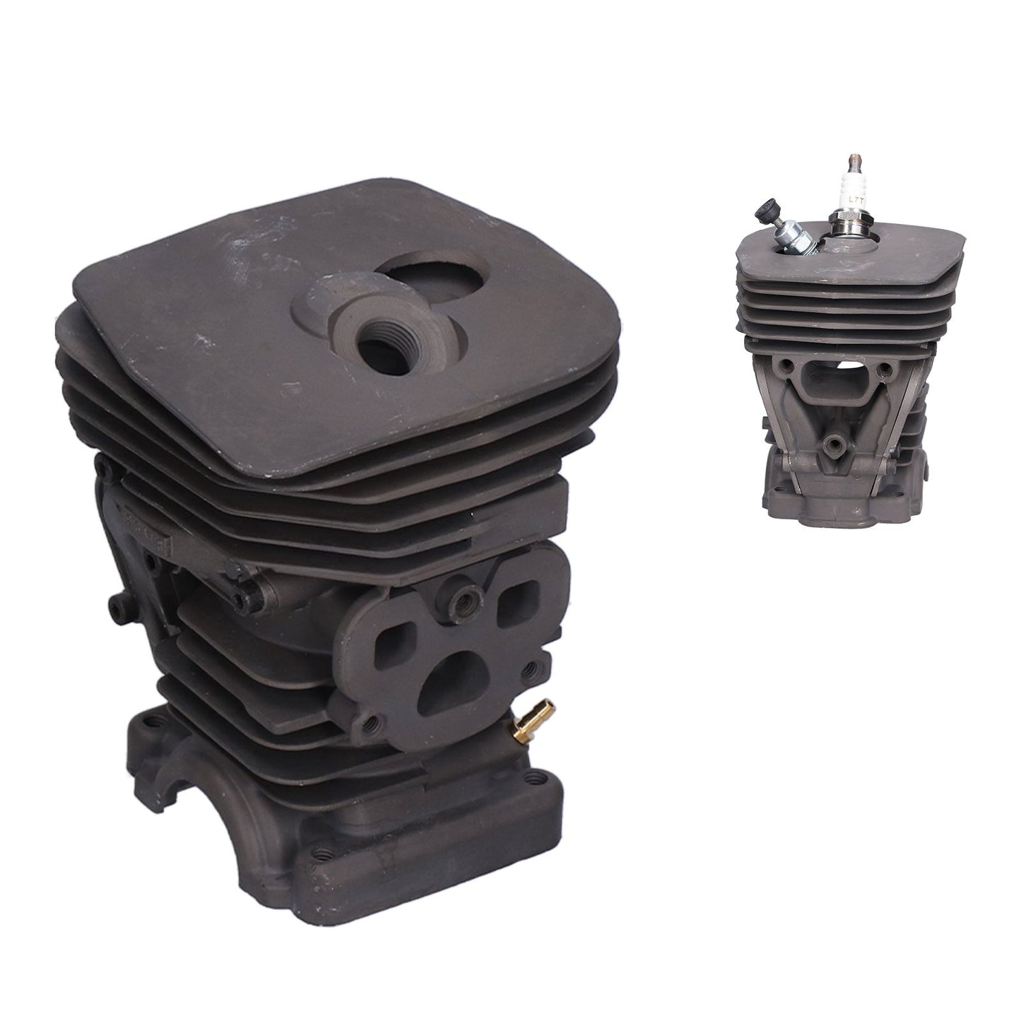 47mm Chainsaw Cylinder Piston Air Filter Relief Valve Set Replacement Fit for Husqvarna 455 460 V1294-YM0523-3111210362411