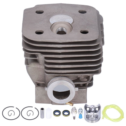 56mm Cylinder Piston Kit Wear Resistant Cylinder Piston Engine Kits for Husqvarna 395 V1294-YM0523-3111210362811