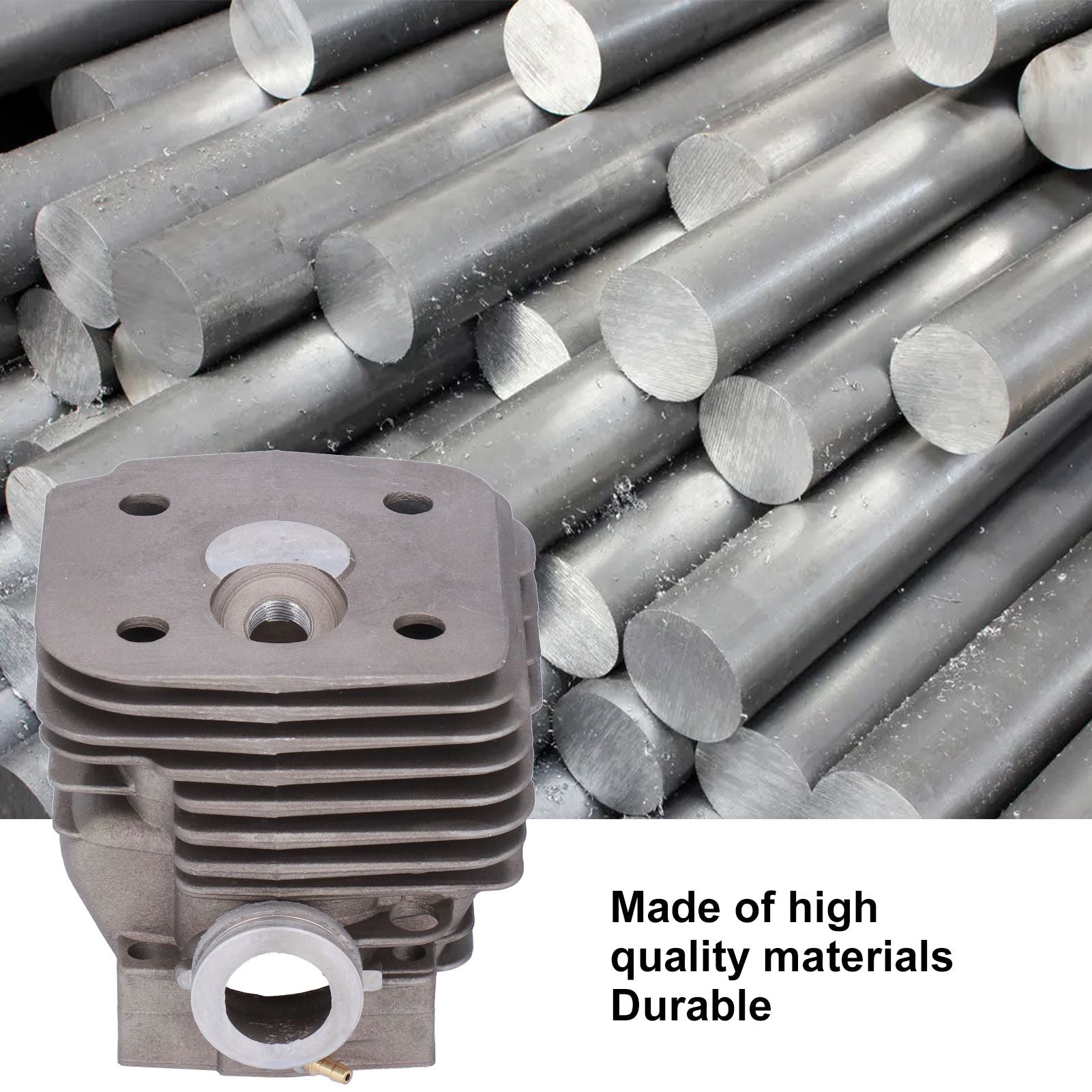 56mm Cylinder Piston Kit Wear Resistant Cylinder Piston Engine Kits for Husqvarna 395 V1294-YM0523-3111210362811