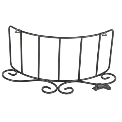 Garden Hose Holder Black Multifunction Antique Style Bird Brackets Water Pipe Storage V1294-YM0523-3111210364411