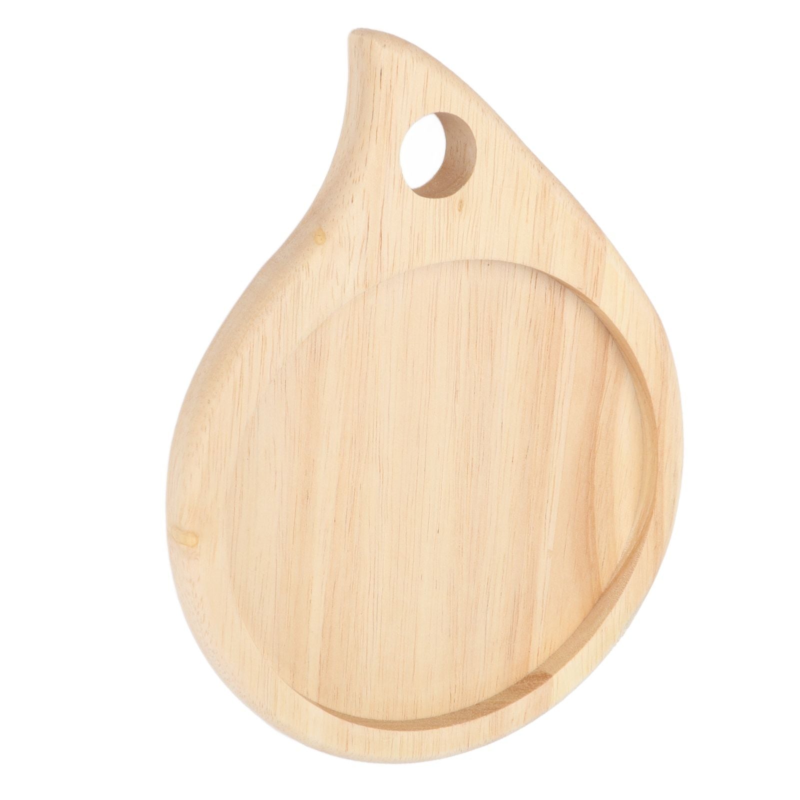Camping Wooden Cutting Board Multi Purpose Small Round Chopping Board Charcuterie Plate for Fruit Snack V1294-YM0523-3111210371511
