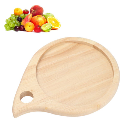 Camping Wooden Cutting Board Multi Purpose Small Round Chopping Board Charcuterie Plate for Fruit Snack V1294-YM0523-3111210371511