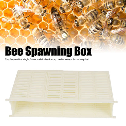 Queen Bee Spawning Controller Single Frame Plastic Bee Spawning Box Beekeeping Box V1294-YM0523-3111210373111