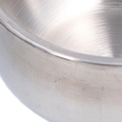 Stainless Steel Parrot Feeding Bowl with Rattan Ball for Hamster Small Animals V1294-YM0523-3111210374611