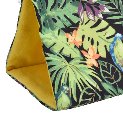 Pet Bird Nest Hammock Triangle Shade Bird Nest Hanging Parrot Hut Tent Bird Cage Toys V1294-YM0523-3111210376811