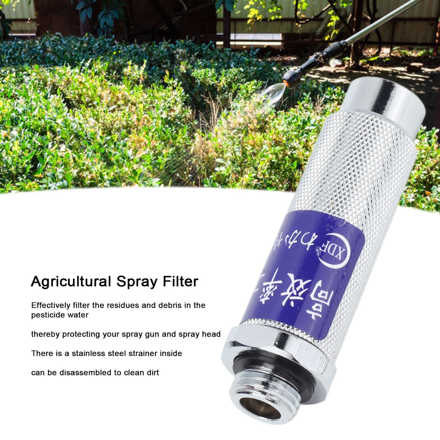 Agricultural High Pressure Knapsack Gasoline Sprayer Handle Filter Fruit Tree Electric Sprayer Handle Filter V1294-YM0523-3111210377311