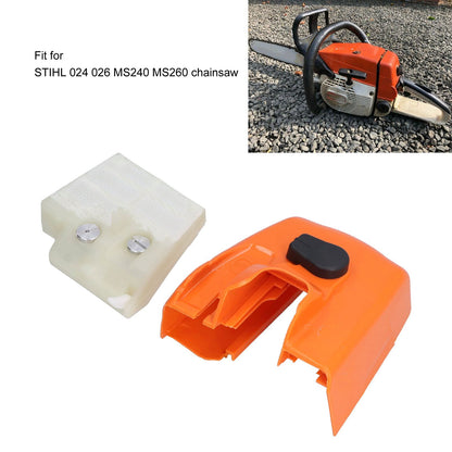 Air Filter with Cover Assembly Replacement 1121 140 1915 Fit for STIHL 024 026 MS240 MS260 Chainsaw V1294-YM0523-3111210378811