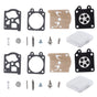 2Set Carburetor Rebuild Kit Replacement Fit for Stihl 026 MS260 024 MS240 MS210 MS230 MS250 FS85 FS86 FS88 V1294-YM0523-3111210379911