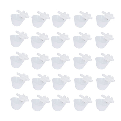 25PCS Chicken Water Bowl Hanging Drinking Bowl Automatic Poultry Drinking Cup Farming Supplies V1294-YM0523-3111210381011