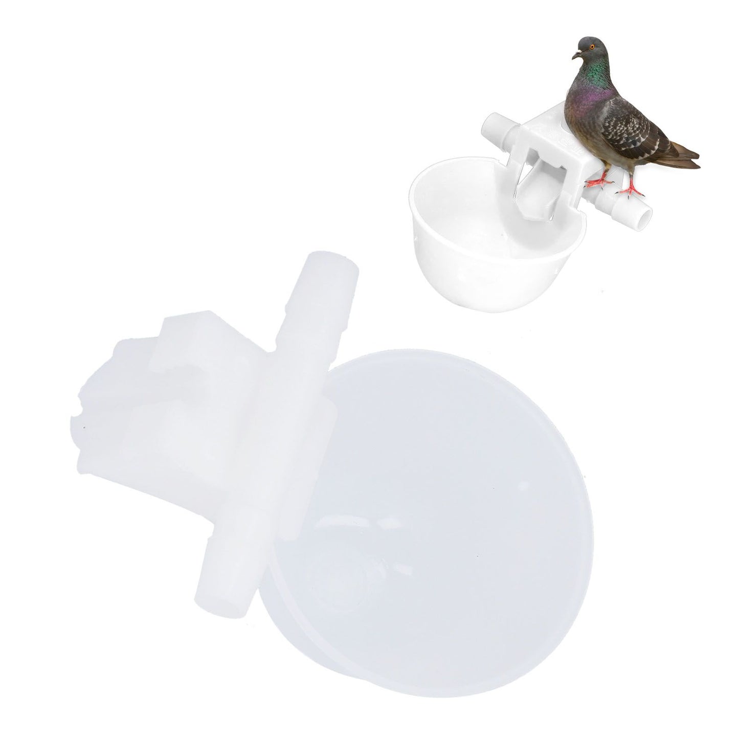 25PCS Chicken Water Bowl Hanging Drinking Bowl Automatic Poultry Drinking Cup Farming Supplies V1294-YM0523-3111210381011