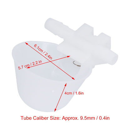 25PCS Chicken Water Bowl Hanging Drinking Bowl Automatic Poultry Drinking Cup Farming Supplies V1294-YM0523-3111210381011