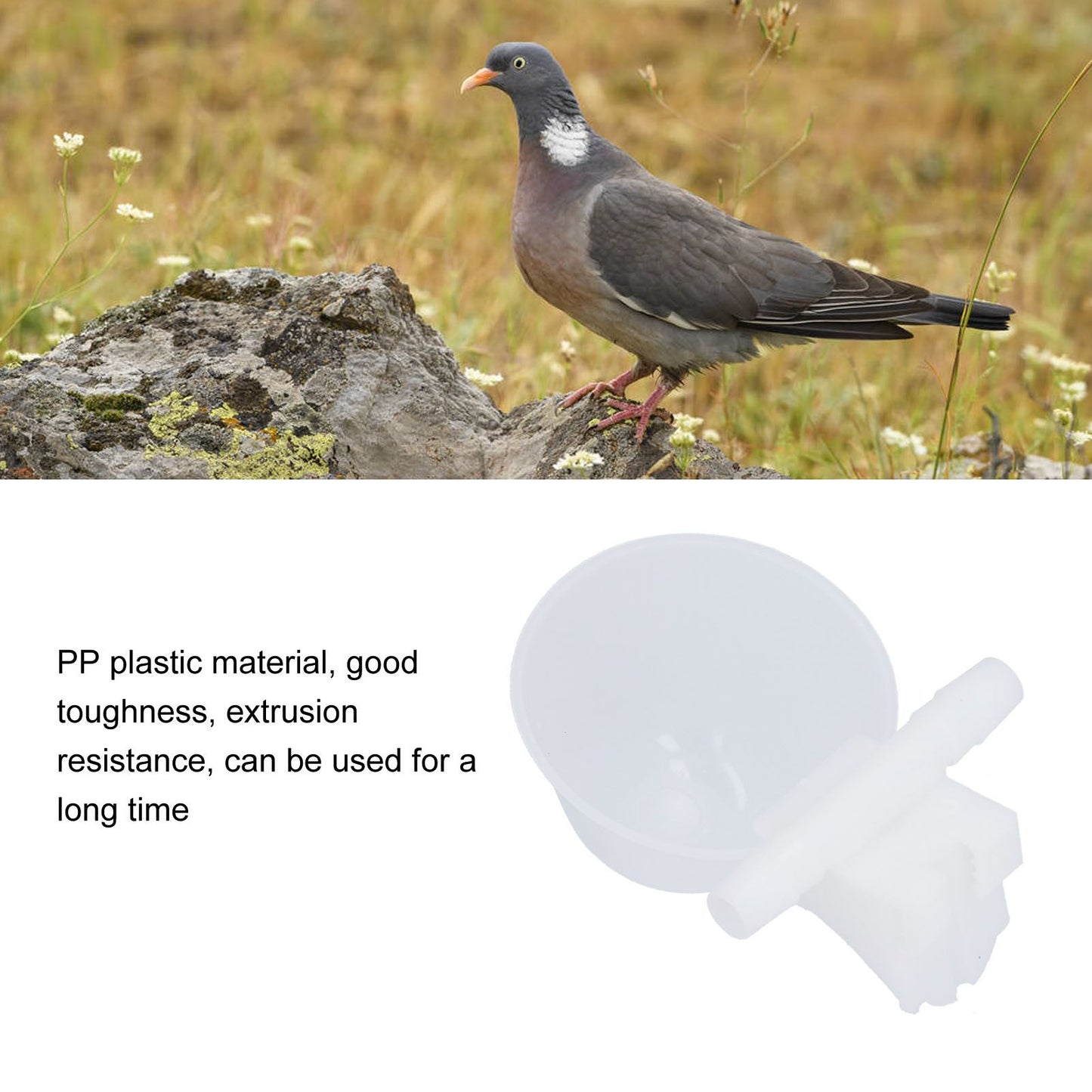 25PCS Chicken Water Bowl Hanging Drinking Bowl Automatic Poultry Drinking Cup Farming Supplies V1294-YM0523-3111210381011