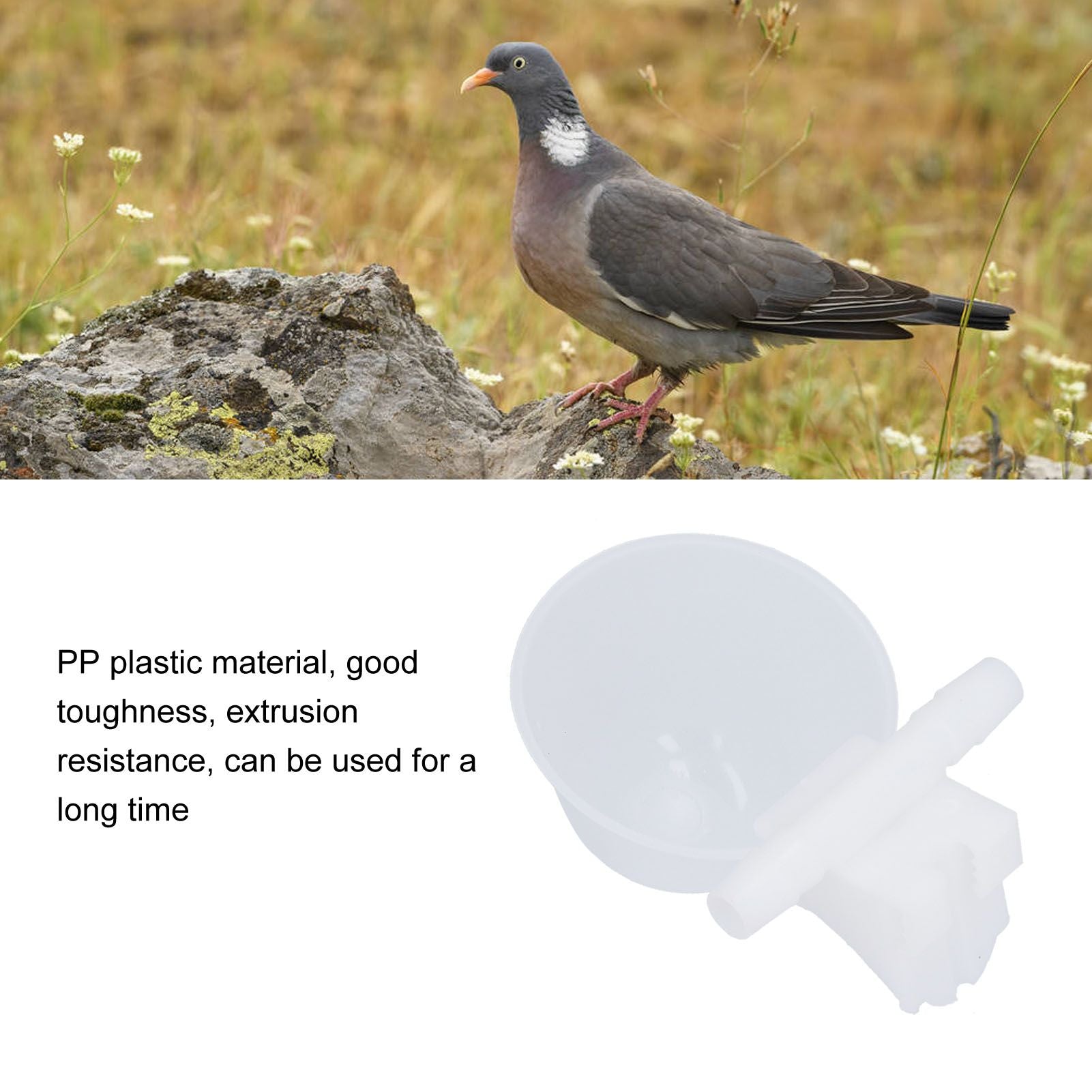 25PCS Chicken Water Bowl Hanging Drinking Bowl Automatic Poultry Drinking Cup Farming Supplies V1294-YM0523-3111210381011