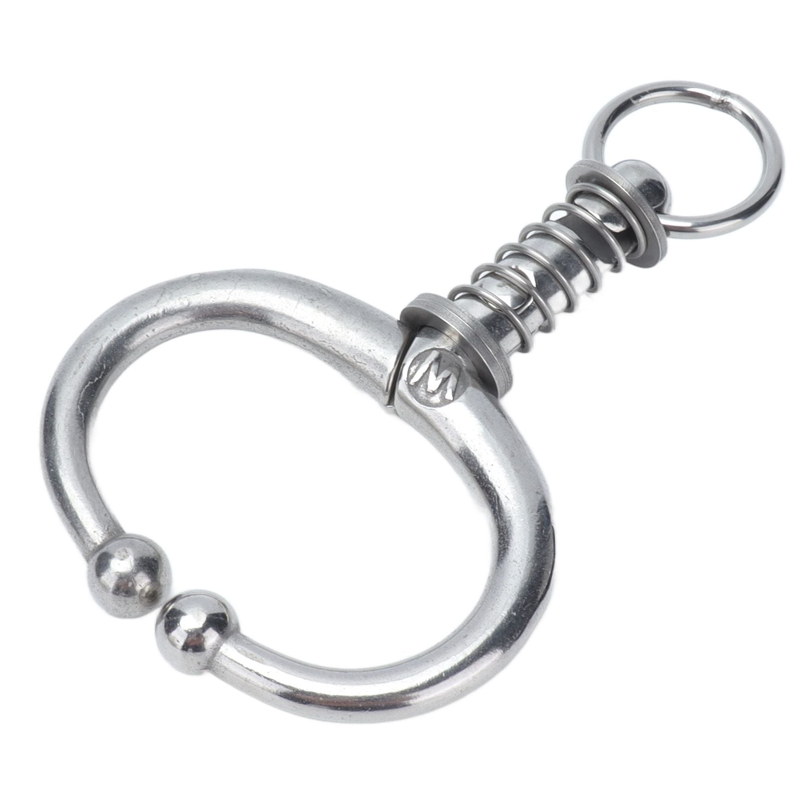 Cattle Nose Ring Stainless Steel Cattle Nose Clamp Bull Cow W Spring Nose Ring for FarmM V1294-YM0523-3111210381112