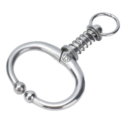 Cattle Nose Ring Stainless Steel Cattle Nose Clamp Bull Cow W Spring Nose Ring for FarmM V1294-YM0523-3111210381112