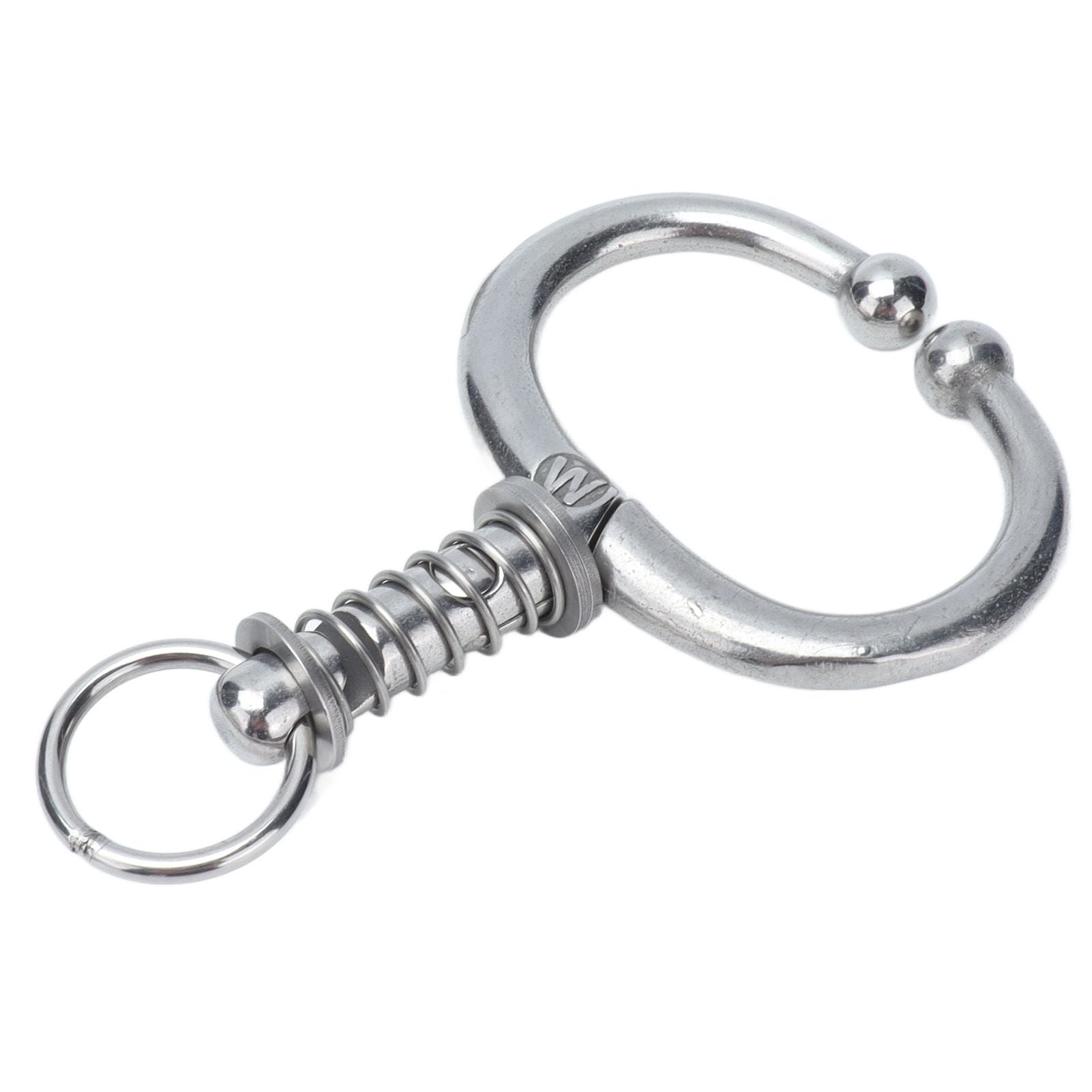 Cattle Nose Ring Stainless Steel Cattle Nose Clamp Bull Cow W Spring Nose Ring for FarmM V1294-YM0523-3111210381112