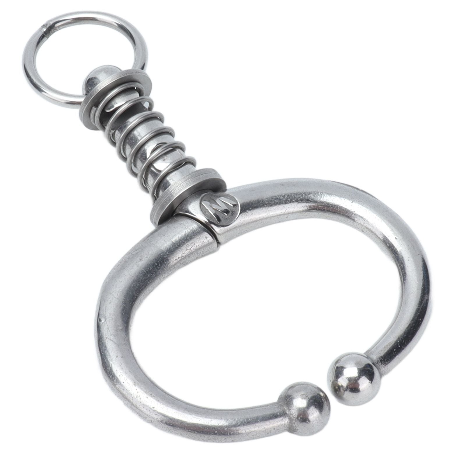 Cattle Nose Ring Stainless Steel Cattle Nose Clamp Bull Cow W Spring Nose Ring for FarmM V1294-YM0523-3111210381112