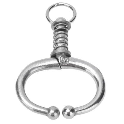 Cattle Nose Ring Stainless Steel Cattle Nose Clamp Bull Cow W Spring Nose Ring for FarmM V1294-YM0523-3111210381112
