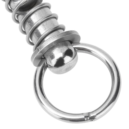 Cattle Nose Ring Stainless Steel Cattle Nose Clamp Bull Cow W Spring Nose Ring for FarmM V1294-YM0523-3111210381112