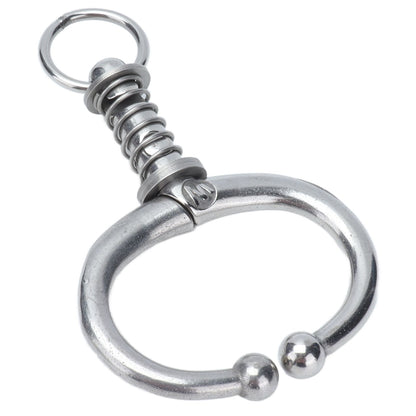Cattle Nose Ring Stainless Steel Cattle Nose Clamp Bull Cow W Spring Nose Ring for FarmM V1294-YM0523-3111210381112